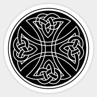 Celtic design round Sticker